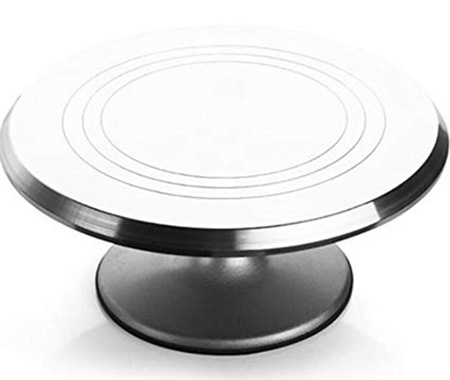 High Quality Rotating Cake Decorating Turntable, Stainless Steel