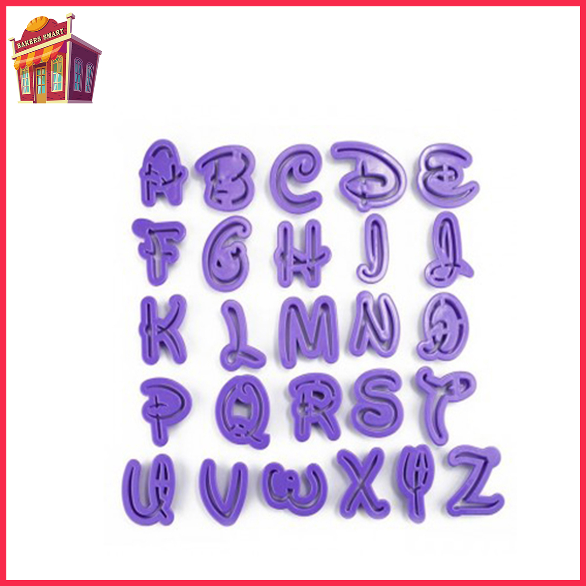 Disney Alphabet Cutter Set